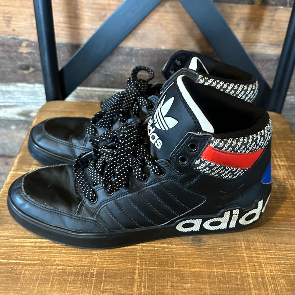 adidas Hard Court High Overbranding - Men’s Size 8